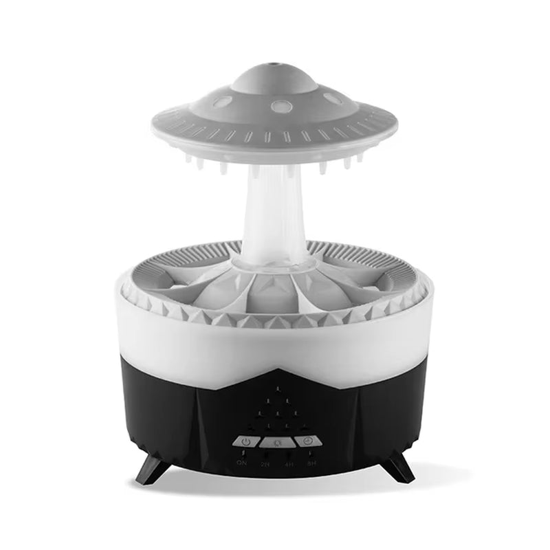 Air Humidifier with Rain Lamp